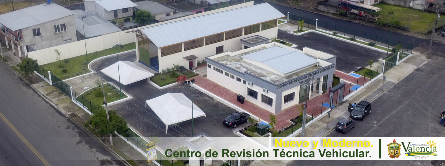 Moderno Centro de Revisión Técnica Vehicular del Cantón Valencia