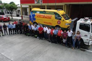 LLEGÓ NUEVA Y MODERNA AMBULANCIA PARA EL CUERPO DE BOMBEROS